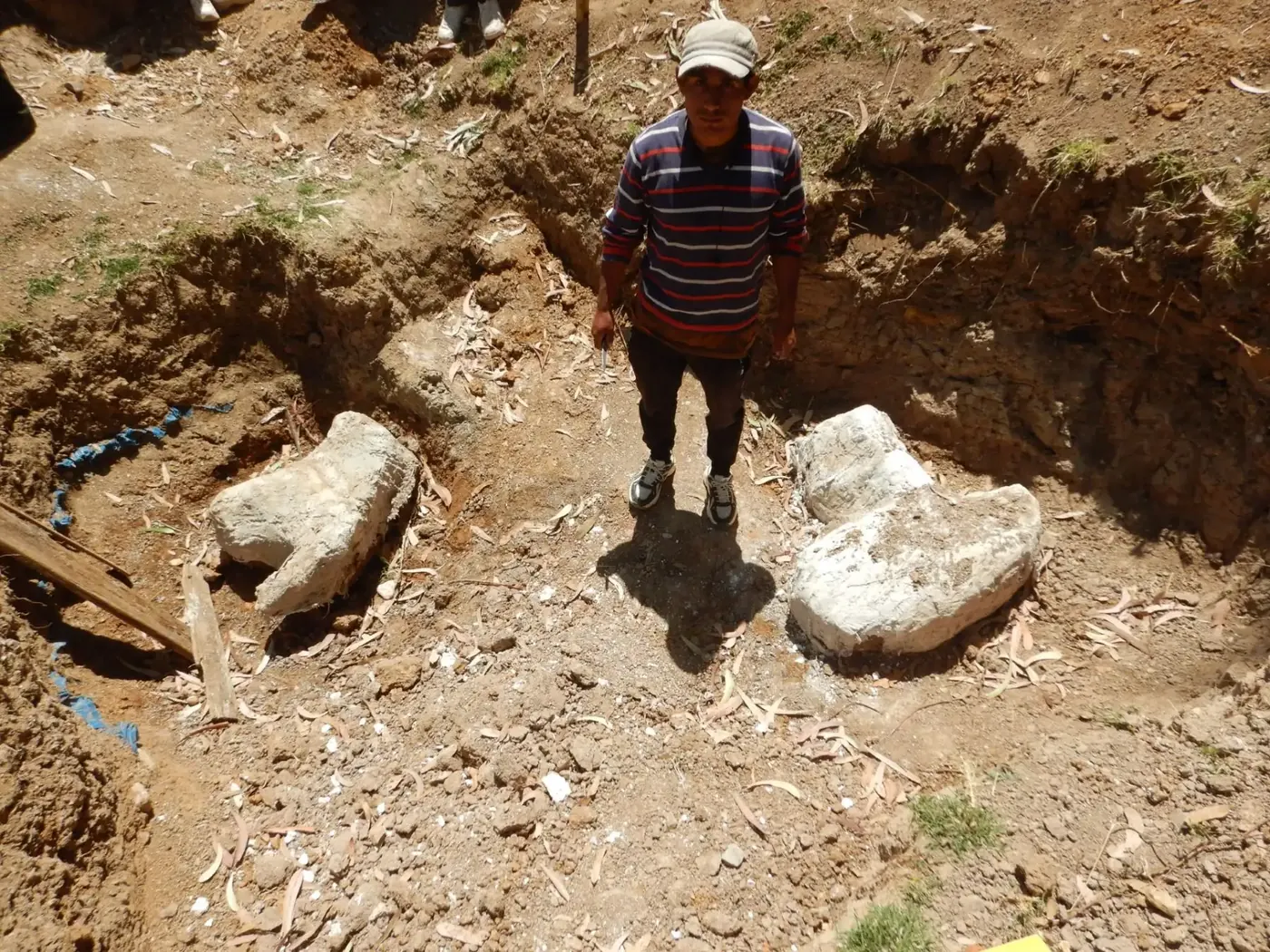 Guardián de Candaduyoc en la Fosa de Excavación